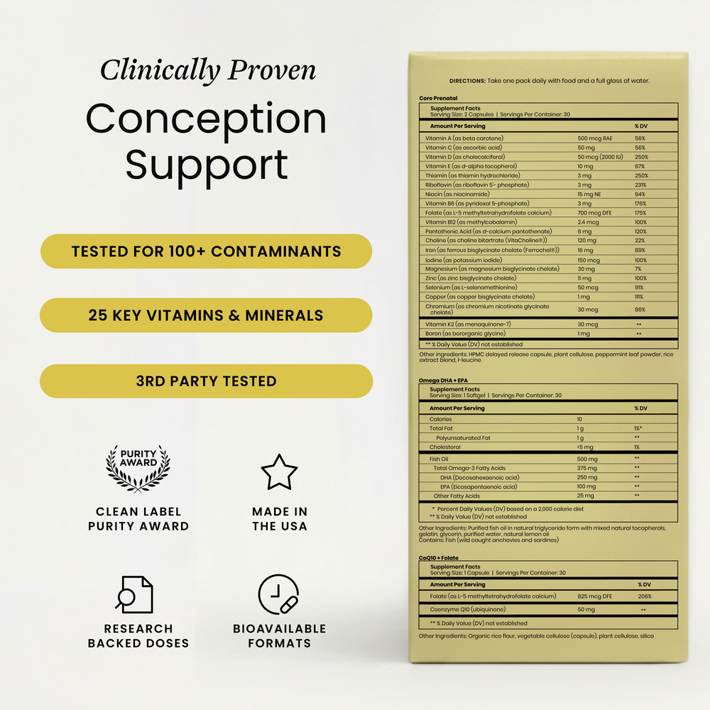 ORANIC EXTRACT® Conception Support Pack