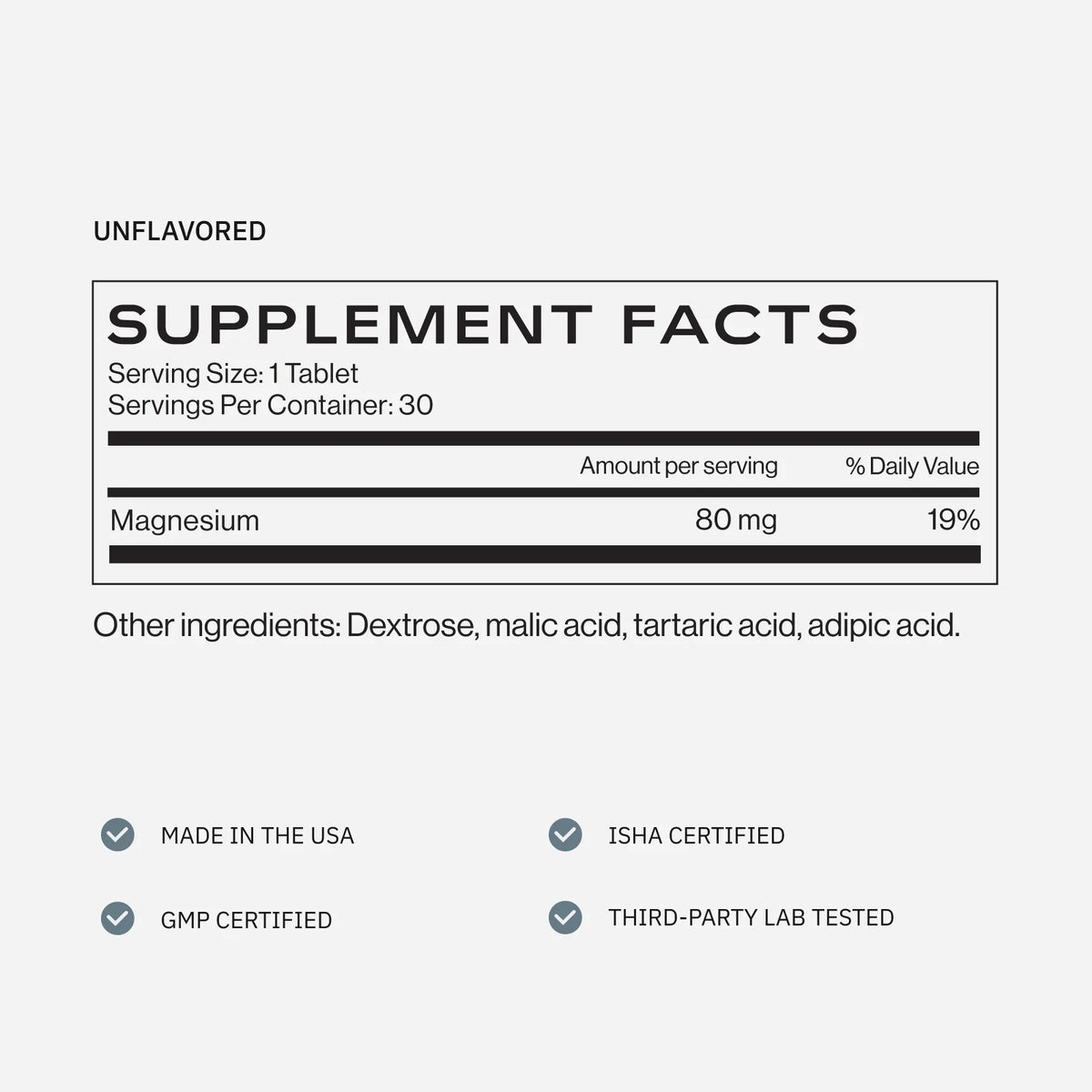 Molecular Hydrogen Tablets - Unflavored